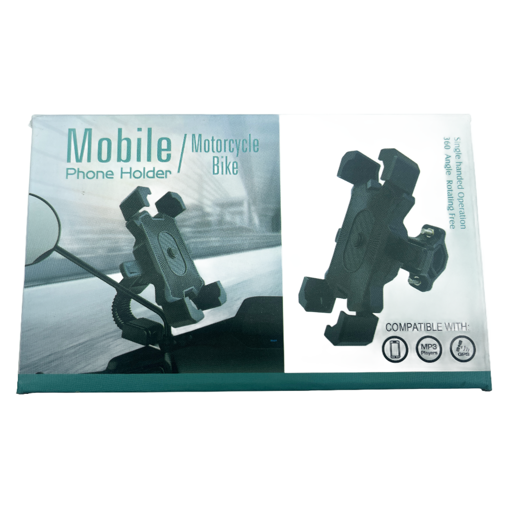 HOLDER PARA MOTO Y BICICLETA MOBILE PHONE HOLDER 360 ANGLE