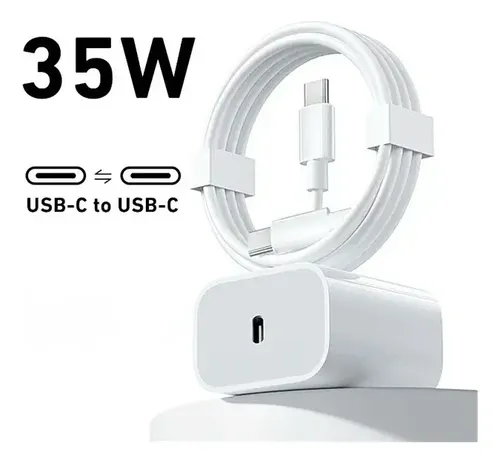CARGADOR APPLE 35W USB C-C 15 PRO MAX 2