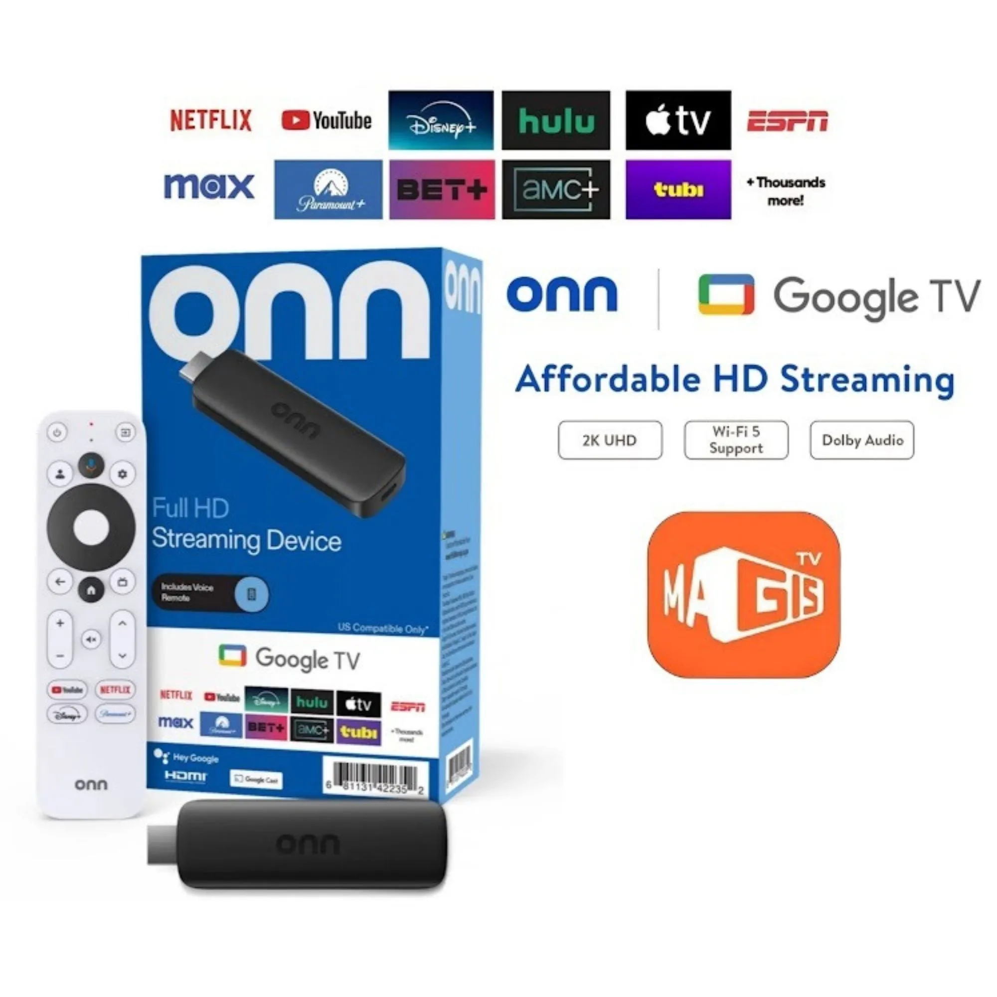 ONN TV FULL HD (CAJA  AZUL) 2