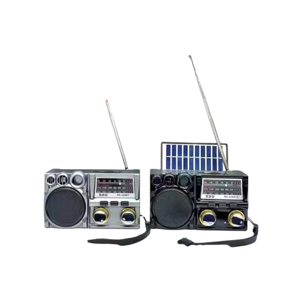 CORNETA RADIO RDD CON PANEL SOLAR MOD RD-326BTS