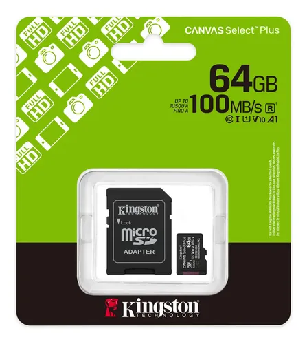 TARJETA DE MEMORIA MICRO KINGSTON 64 GB