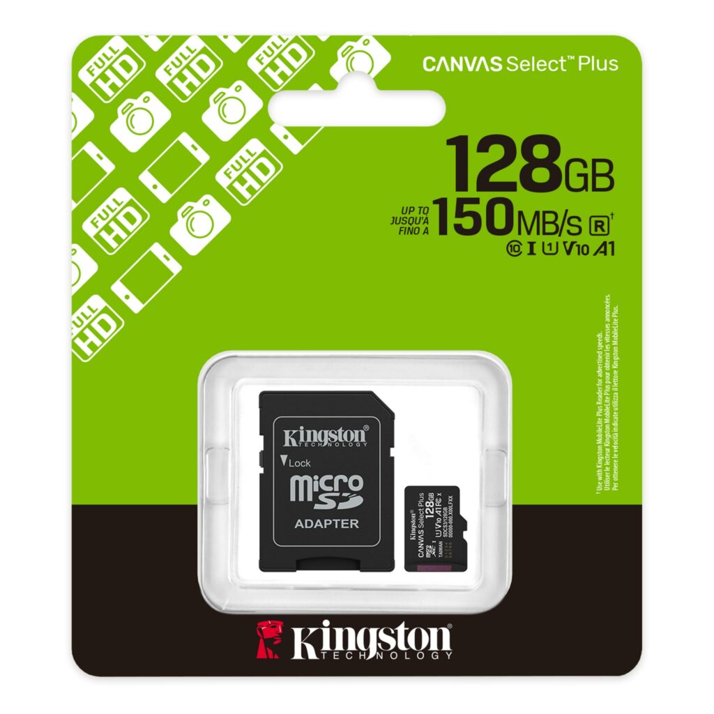 TARJETA DE MEMORIA MICRO KINGSTON 128 GB