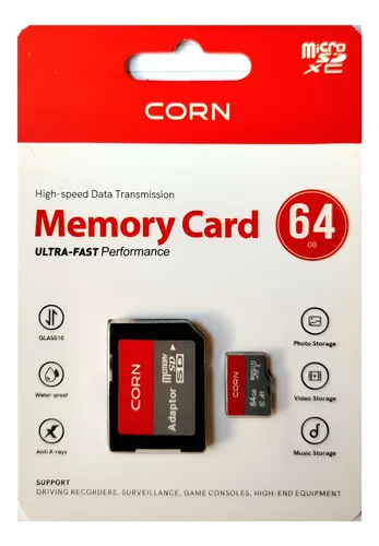 TARJETA DE MEMORIA MICRO CORN 64 GB