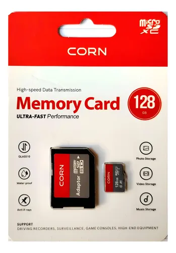 TARJETA DE MEMORIA MICRO CORN 128 GB