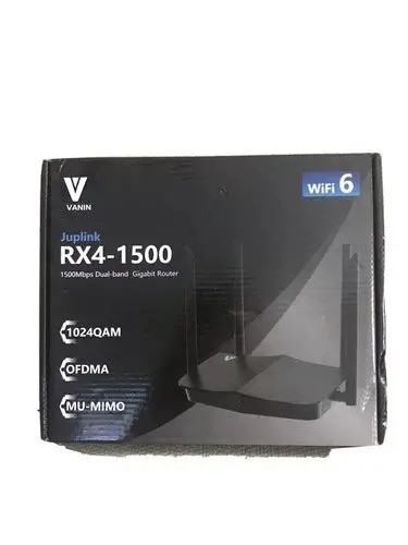 ROUTER VANIN RX4-1500 WIFI 6 4 ANTENAS DOBLE BANDA 2