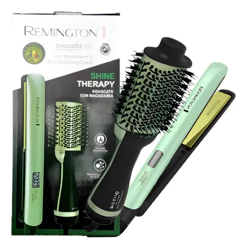 REIMIOGTON 2 EN 1 CEPILLO-SECADOR Y PLANCHA RE-2552