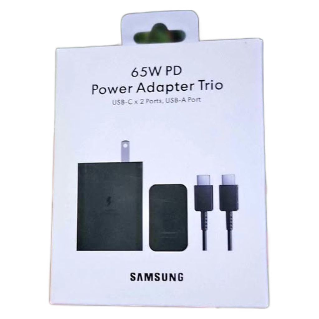 CARGADOR SAMSUNG 65W PD TRIO