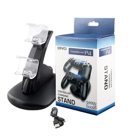 ESTACION DE CARGA PARA PS4 MOD IV-P4002 NEGRO