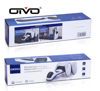 ESTACION DE CARGA PS5 HEADSET HOLDER OTVO MOD IV-P5252