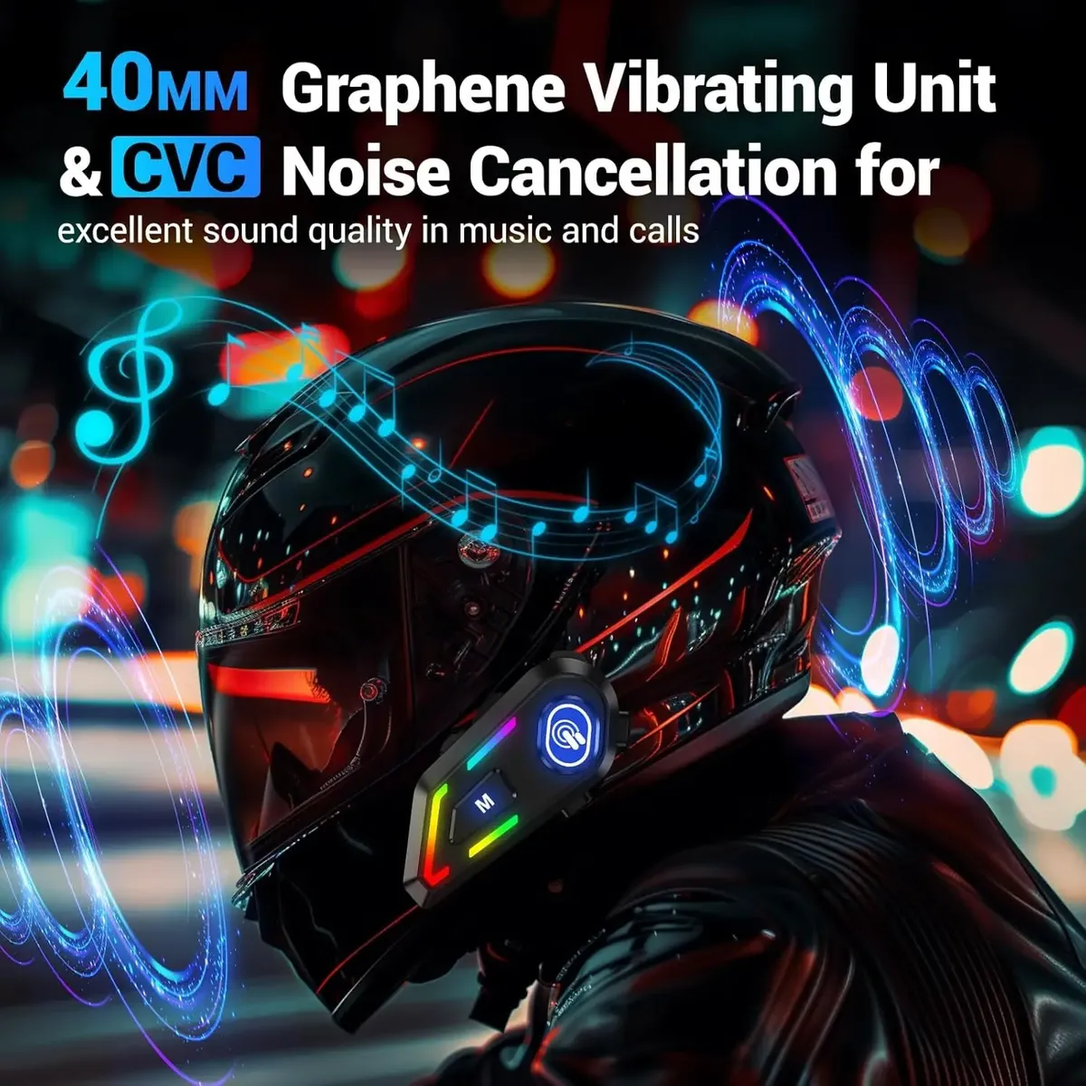 INTERCOMUNICADOR DE MOTOS HELMET MOD C5 2