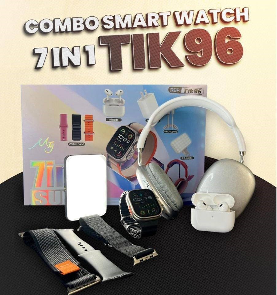 SET DE RELOJ 7 EN 1 TIK96