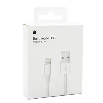CABLE USB LIGHTNING APPLE 1 MT